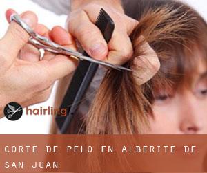 Corte de pelo en Alberite de San Juan