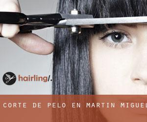 Corte de pelo en Martín Miguel