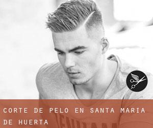 Corte de pelo en Santa María de Huerta