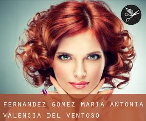 Fernandez Gomez Maria Antonia (Valencia del Ventoso)